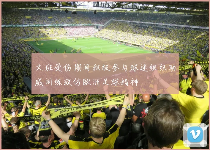 文班受伤期间积极参与球迷组织助威训练效仿欧洲足球精神